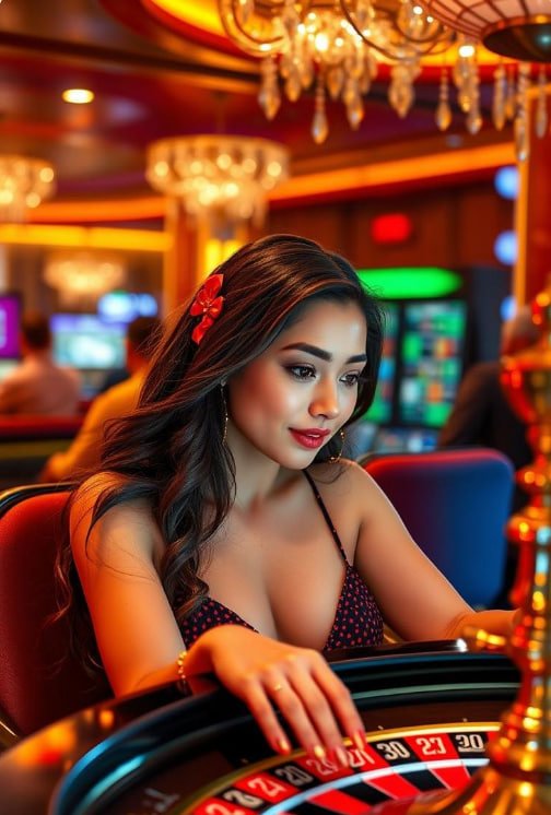 Interface pemain Crazy Time di garuda jitu dengan kontrol taruhan dan informasi real-time